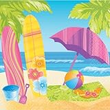 Surfs Up Lunch Napkins 16ct