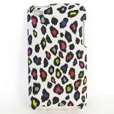 Hard Snap-on Shield RUBBERIZED With COLORED LEOPARD Design Faceplate Cover Sleeve Case for APPLE IPOD TOUCH 4G [WCC361]
