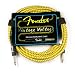 Fender Vintage Voltage Cloth Guitar Instrument Cable TWEED 10 Ft