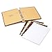 Wilson Jones Corporate Minute Book, Letter Size 8.5 x 11 Inches, 125 Pages/250 Sides, Red (W0396-11)