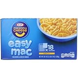 Kraft Easy Mac Original Macaroni and Cheese Dinner 18 Microwaveable Single Serve Packs