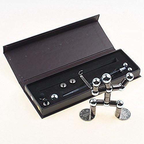 EightHD Modular Magnetic Pen Magnets Stylus Pen with 12 Steel Balls for for iphone 6 /6 Plus 4/4S 5/5S,iPad Air, Android Smart Phone and All Touch screen Devices - Sliver