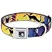 Buckle Down Seatbelt Buckle Dog Collar - Maleficent Poses - 1