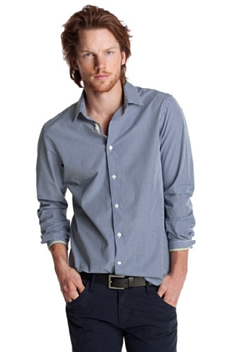 ESPRIT Collection Herren Businesshemd Slim Fit, 