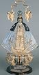 Bareggio Collection - Statue - Our Lady of San Juan De Lagos - Poly Resin Statues on Dark Base - 24in.