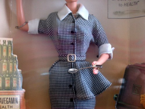 1997 - Mattel - Barbie - I Love Lucy : Lucy Does a TV Commerical/ Episode 30 - Vitameatavegamin - 12 Inch Doll - Lucille Ball - Collector Edition - New - Out of Production - Collectible
