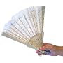 White Lace Fan