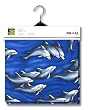 DOLPHIN Fabric 2yds 54 in Wide 100% COTTON Sewing Material For Quilt Apparel or Projects 100% COTTON Sewing Material For Quilt Apparel or Projects- Top Rated Quality 22% more FABRIC than 44 in width