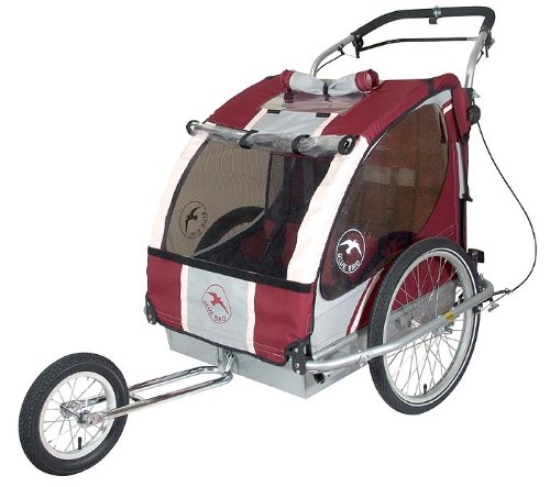 BLUE BIRD Joggererweiterung für Kinderanhänger BLUE BIRD 2 Kinder TÜV/GS