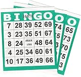 Punch-out Bingo Cards (250 Per Pack) Plus a Bonus Pack of 25 Free Cards (Total 275 Cards)