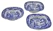 Spode Blue Italian 5-Inch Dip Dishes, Set of 3