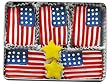 Red, White and Blue Patriotic Sugar Cookie Gift Tin