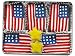 Red, White and Blue Patriotic Sugar Cookie Gift Tin
