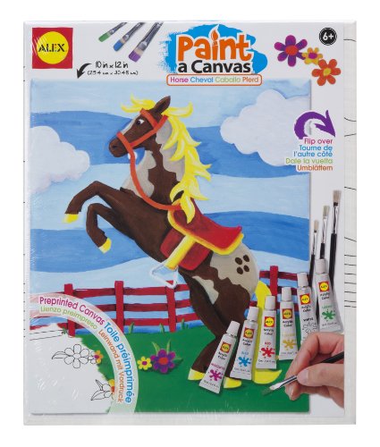 ALEX Toys Artist Studio Paint A Canvas Horse Art Kit