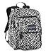JanSport Big Student School Backpack (White/Black Cosmo Zebra/Primal Purple)