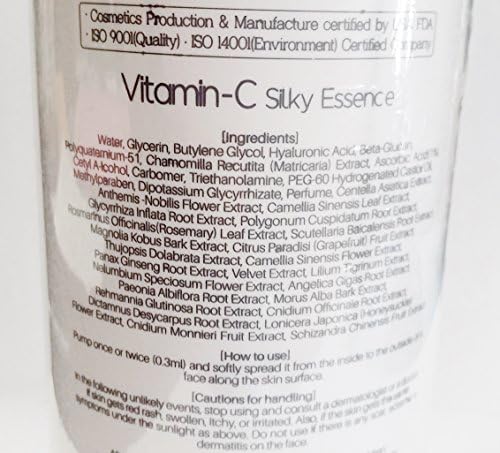 Vitamin-C Silky Essence 500ml - High Concentrated Vitamin-C Korea Natural Herbal Skin Care