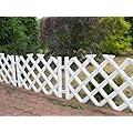 Bordures de jardin en set, Allegro couleur BLANC