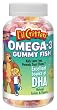 L'il Critters Omega-3 Gummy Fish with DHA, 120-Count Bottles (Pack of 3)