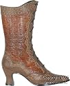 Women's Lace Up Victorian Boots (Size: Large 9-10)