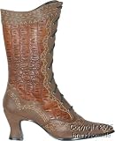 Women's Lace Up Victorian Boots (Size: Large 9-10)