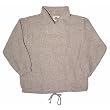 Zip Neck Pullover - Natural