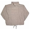 Zip Neck Jacket - Recycled Fibers - Heather Tan