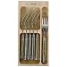 Stainless Steel Handles Laguiole Verdier Heavy Duty Boxed Salad Forks