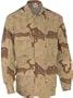 Propper Poly / Cotton Twill BDU Coat 6 Color Desert Camo MR F545412271M2
