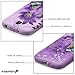 Fosmon DURA Series Design TPU Protective Skin Case for Samsung Galaxy S4 / S IV (Purple Flower)