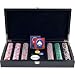 Trademark Poker 300 Nexgen Pro Poker Chips in Las Vegas Sign Case