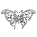 Jewelry : Pugster Antique Rhinestone Butterfly Brooch