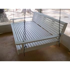 Louisiana Cypress Swings Swing Bed Flat bottom by 