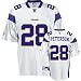 Adrian Peterson Minnesota Vikings White Premier NFL Jersey