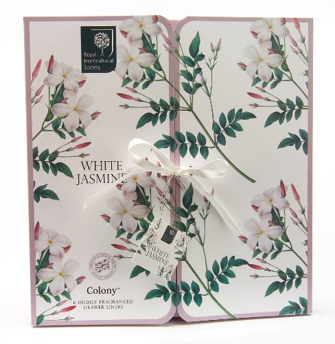 Wax Lyrical RHS Drawer Liners White Jasmine