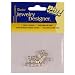 Silver Square Lead Free Cast Metal Spacer Beads