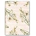 Thinking of You with Lilies - 5" x 7" Vellum Overlay Greeting Card