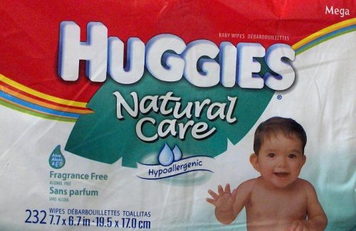 Huggies Natural Care Fragrance ~232 Wipes