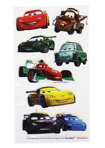Amazon.com: Disney Cars 3D Sticker Set - Kids Stickers Sheet: Toys &amp; Games