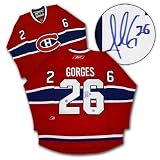 Josh Gorges Montreal Canadiens Autographed/Hand Signed Jersey