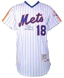 Darryl Strawberry Signed New York Mets Jersey w/ Strawman - Mitchell & Ness - PSA/DNA - Autographed MLB Jerseys