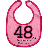 《48志望/I want to be 48》公式バカTビブ☆面白ジョークよだれかけ/スタイ通販☆ 公式