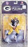 2008 NFL McFarlane's Sports Picks: Brett Favre - No Captain Patch Chase Variant
