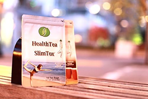 HealthTea SlimTox (28 days) All Natural Herbal Weight Loss, Body Cleanse with SlimTox