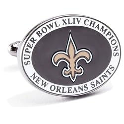 New Orleans Saints NFL 2010 Super Bowl Champs Cufflinks Cuff Links