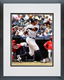 Curtis Granderson New York Yankees - MLB Framed and Matted Photo - 2012 Action - 20x24 Photo