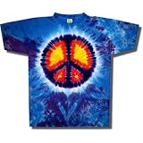 Tie Dye Mania Peace Sign Tie-Dye Short Sleeve T