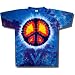 Tie Dye Mania Peace Sign Tie-Dye Short Sleeve T
