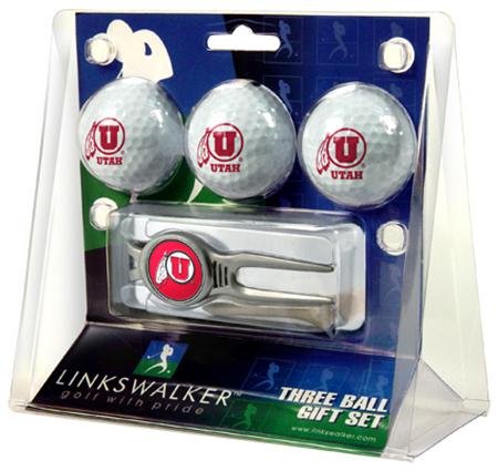 Utah Utes Ncaa Kool Tool 3 Golf Ball Gift Packs