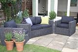 Trevarno Textaline 4 Piece Garden Sofa Set FREE ASSEMBLY