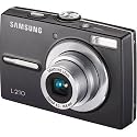 Samsung L210 Digitalkamera (10 Megapixel, 3-fach opt Zoom, 2,5" Display) in Black